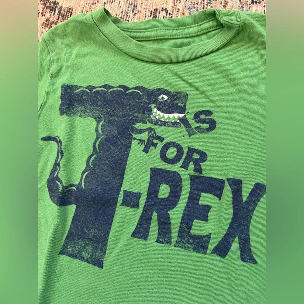 GAP Green T-Rex Graphic Tee